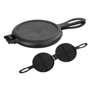 lodge cast iron waffle iron