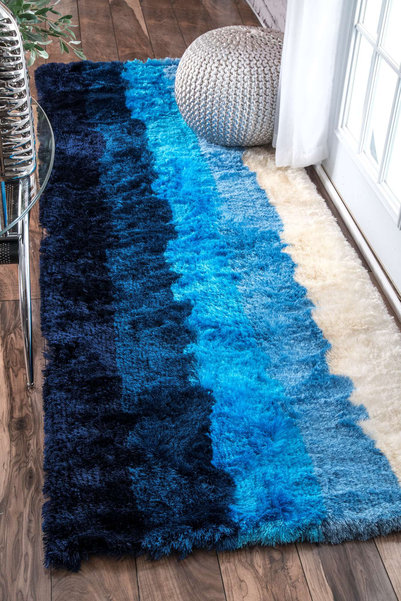 Thomas Paul Tufted Performance Blue Rug Wayfair