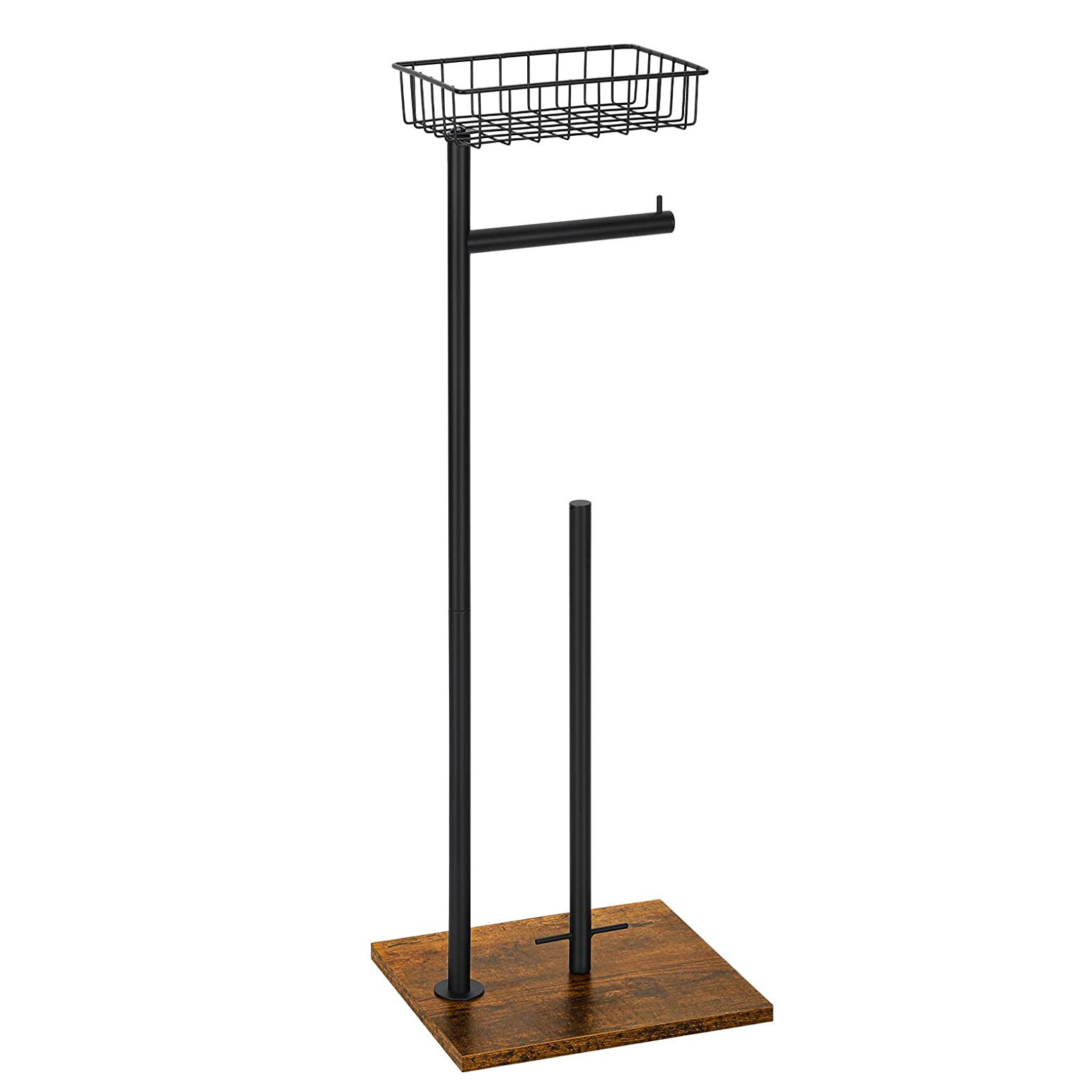 CELLPAK Free Standing Toilet Paper Holder with Shelf Wayfair