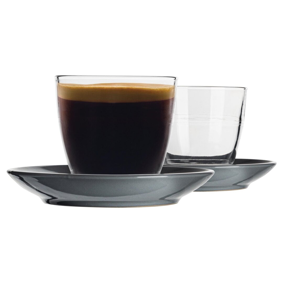 Gigogne Coffee Cup & Saucer gray