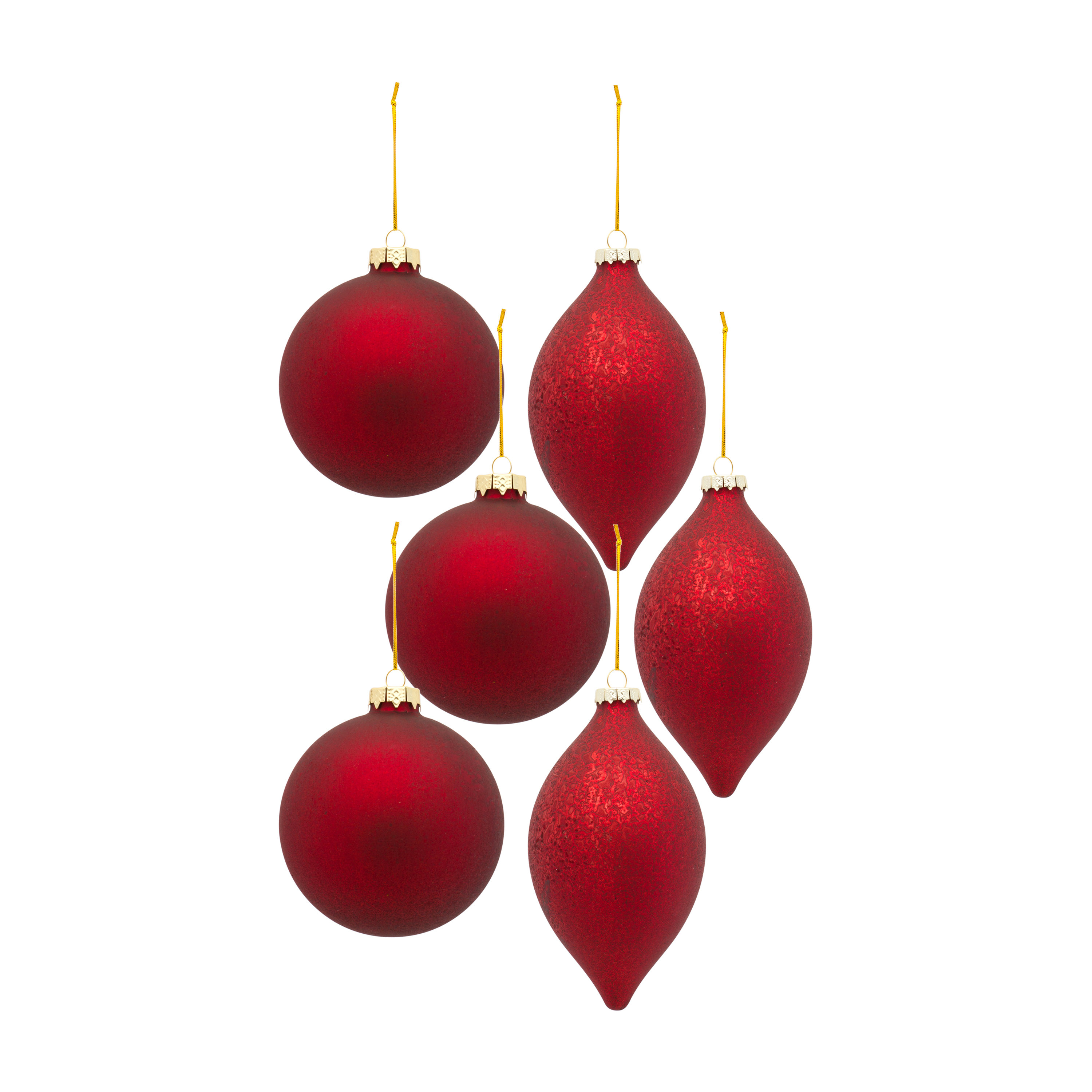 Western Glass Ball Ornament (Set of 6)