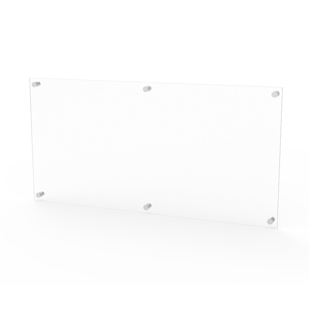 24X48 Acrylic Sign Blank Corporate Sign Blank Office Sign Holder Building Sign 