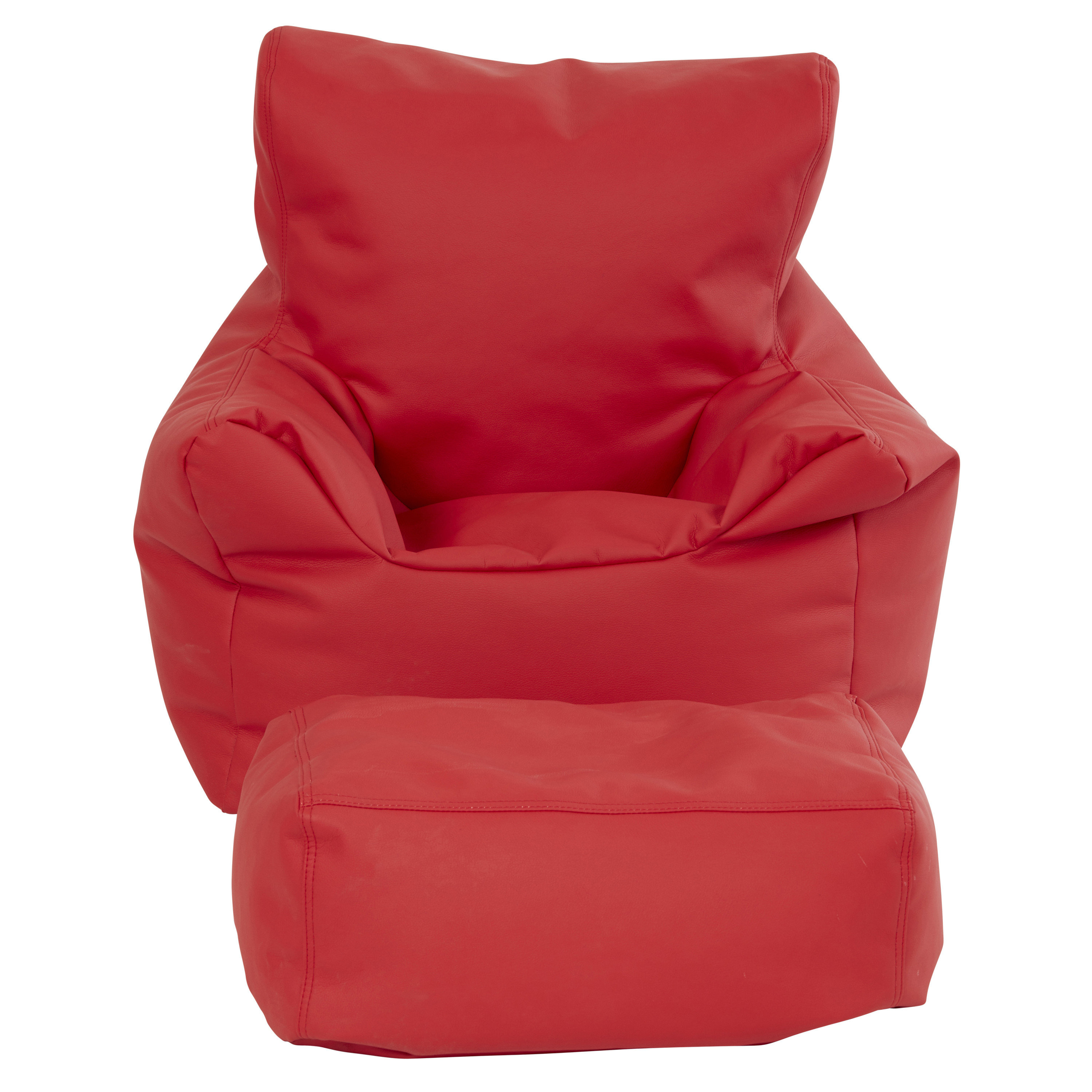 Factory Direct Partners SoftScape Bean Bag Chair and Ottoman & Reviews