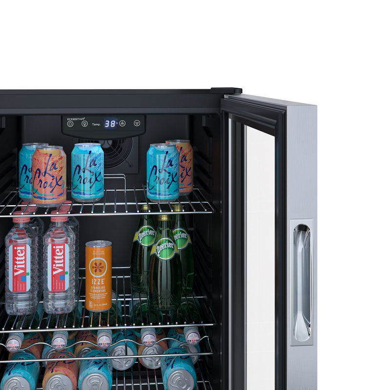 EdgeStar 105 Cans (12 oz.) Convertible Beverage Refrigerator & Reviews ...