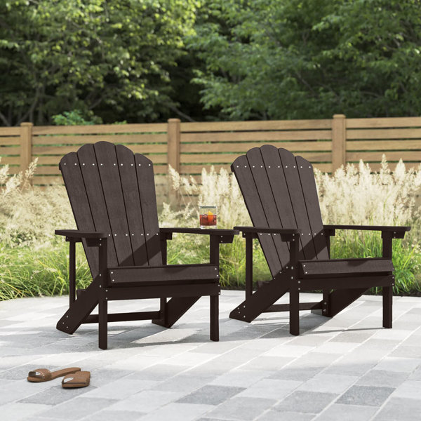 Details about   Outdoor Wood Adirondack Chair Foldable Patio Lawn Deck Garden Furniture 