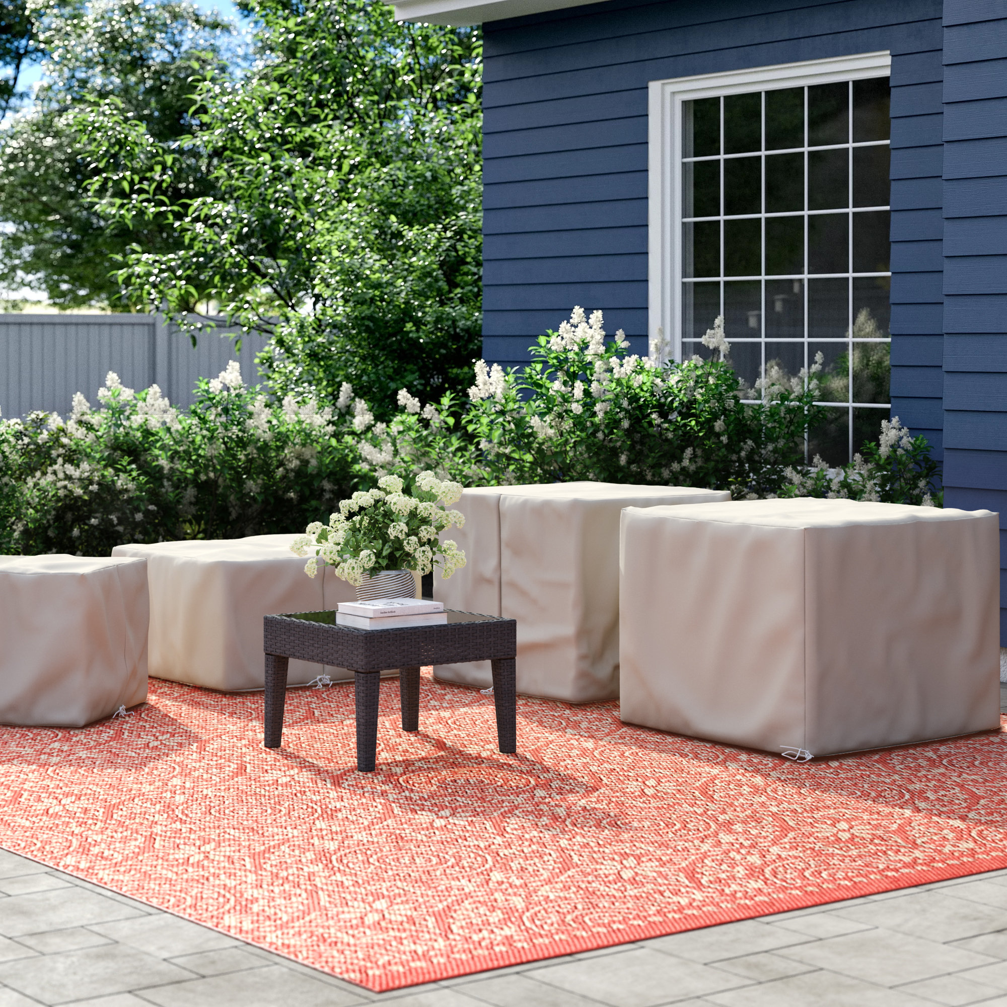 Sol 72 Outdoor™ Water Resistant Patio Furniture Set Cover Wayfair