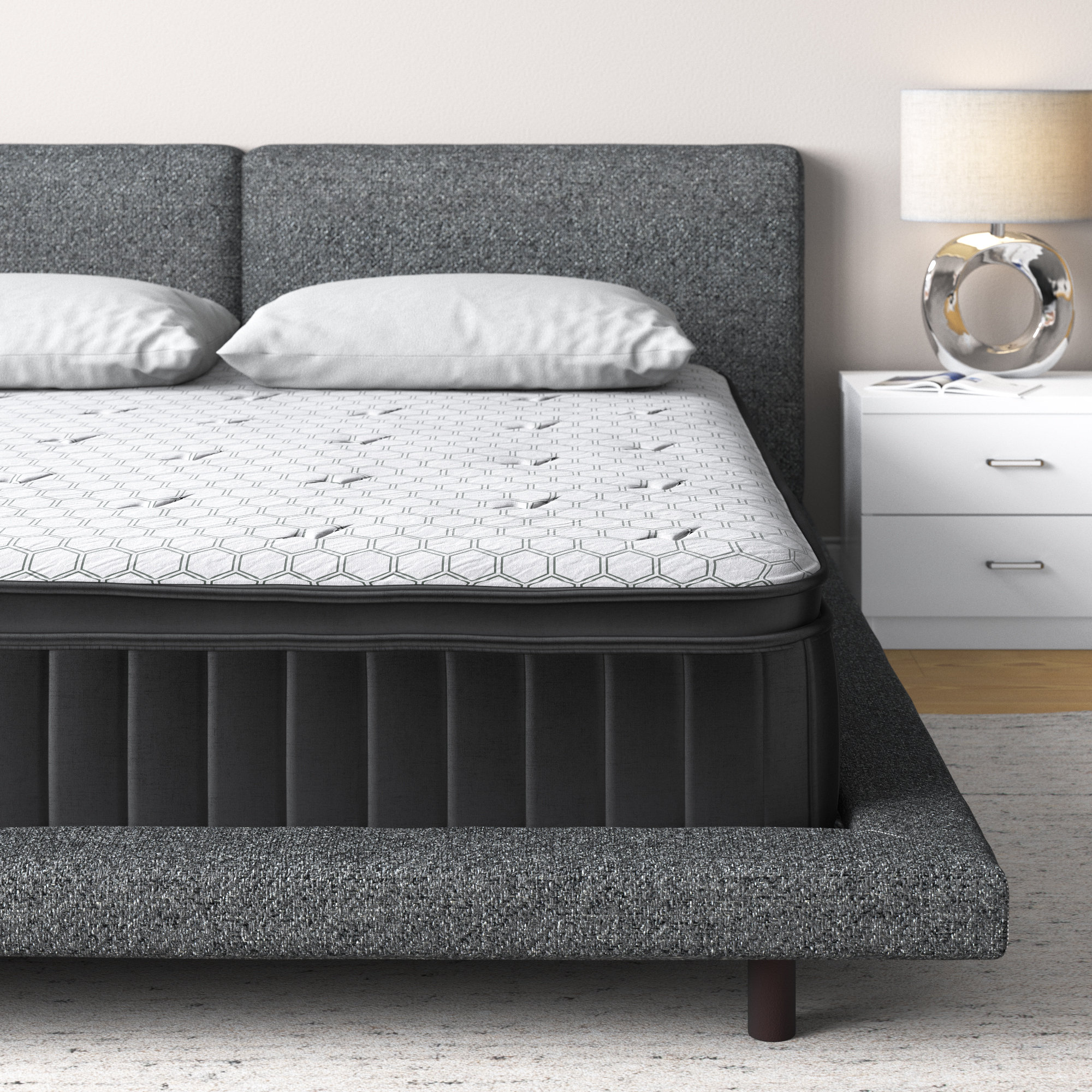 Alwyn Home Makaila Firm Hybrid Mattress & Reviews Wayfair