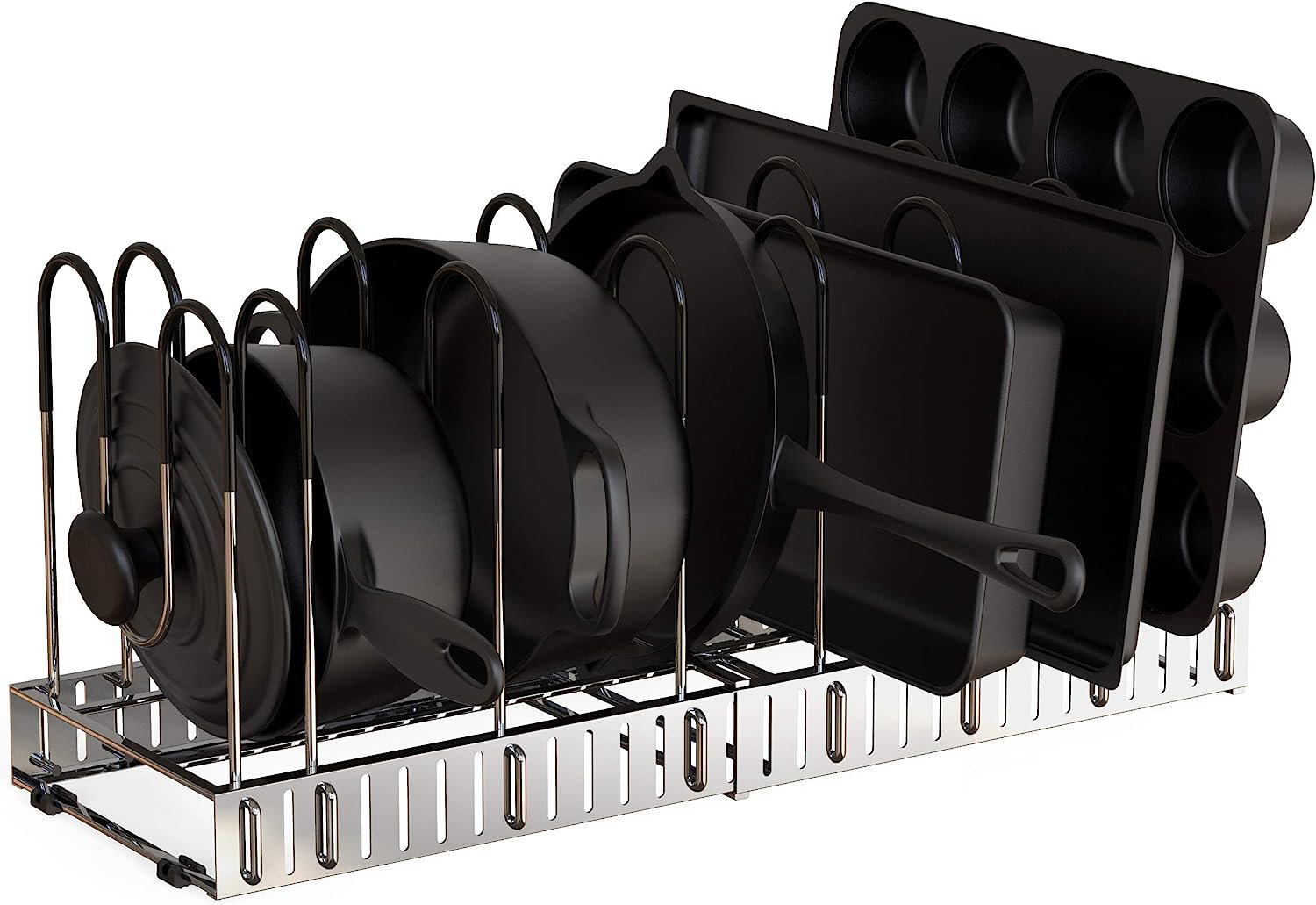Prep & Savour Freestanding Pot Rack Wayfair