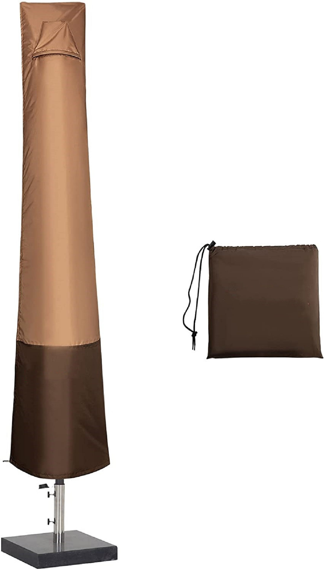 Okpow Parasole Copertura 600D Oxford Tessuto Impermeabile Patio Umbrella copre con zip 