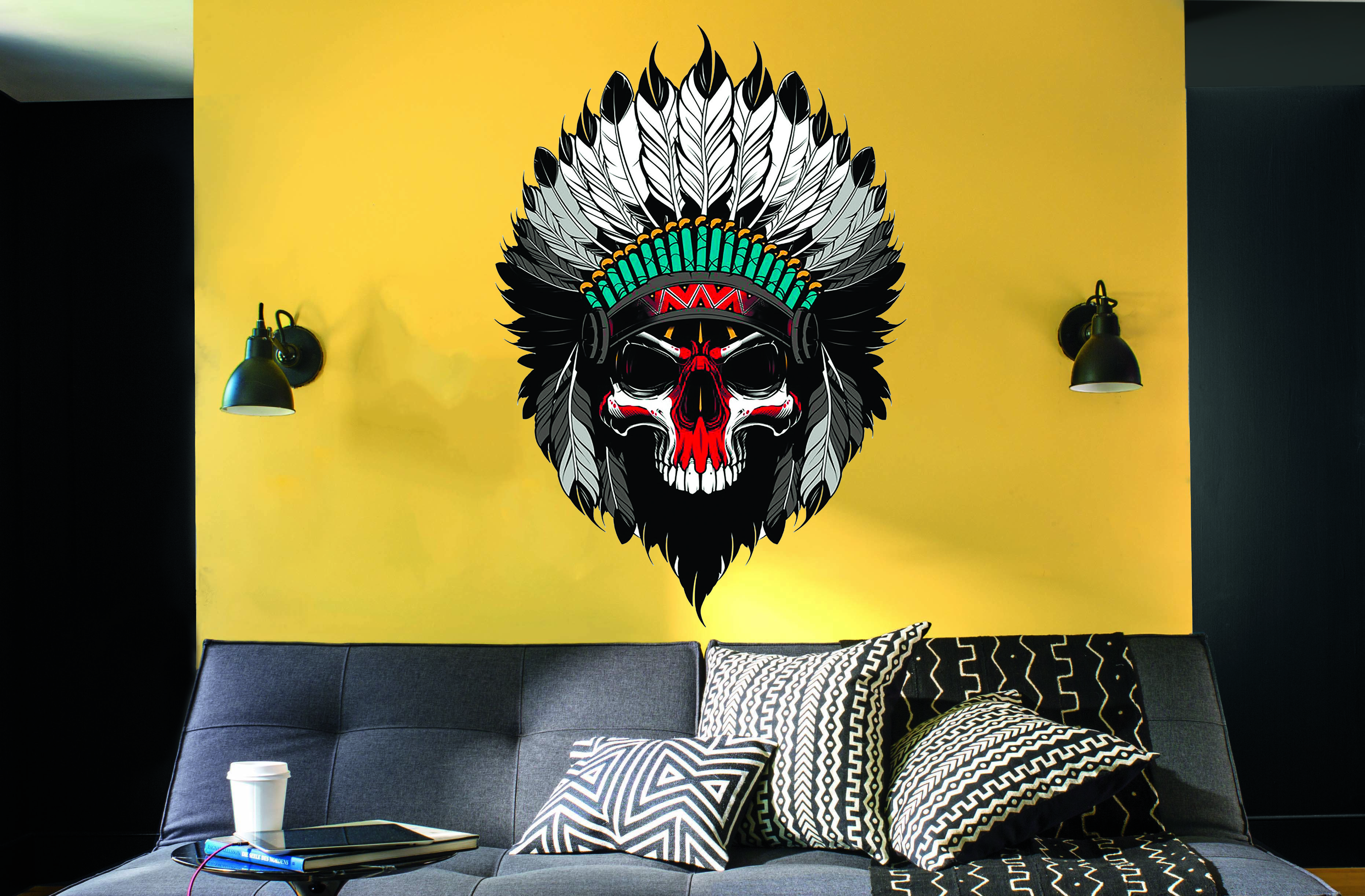 Trinx Skeleton Wall Decal Wayfair