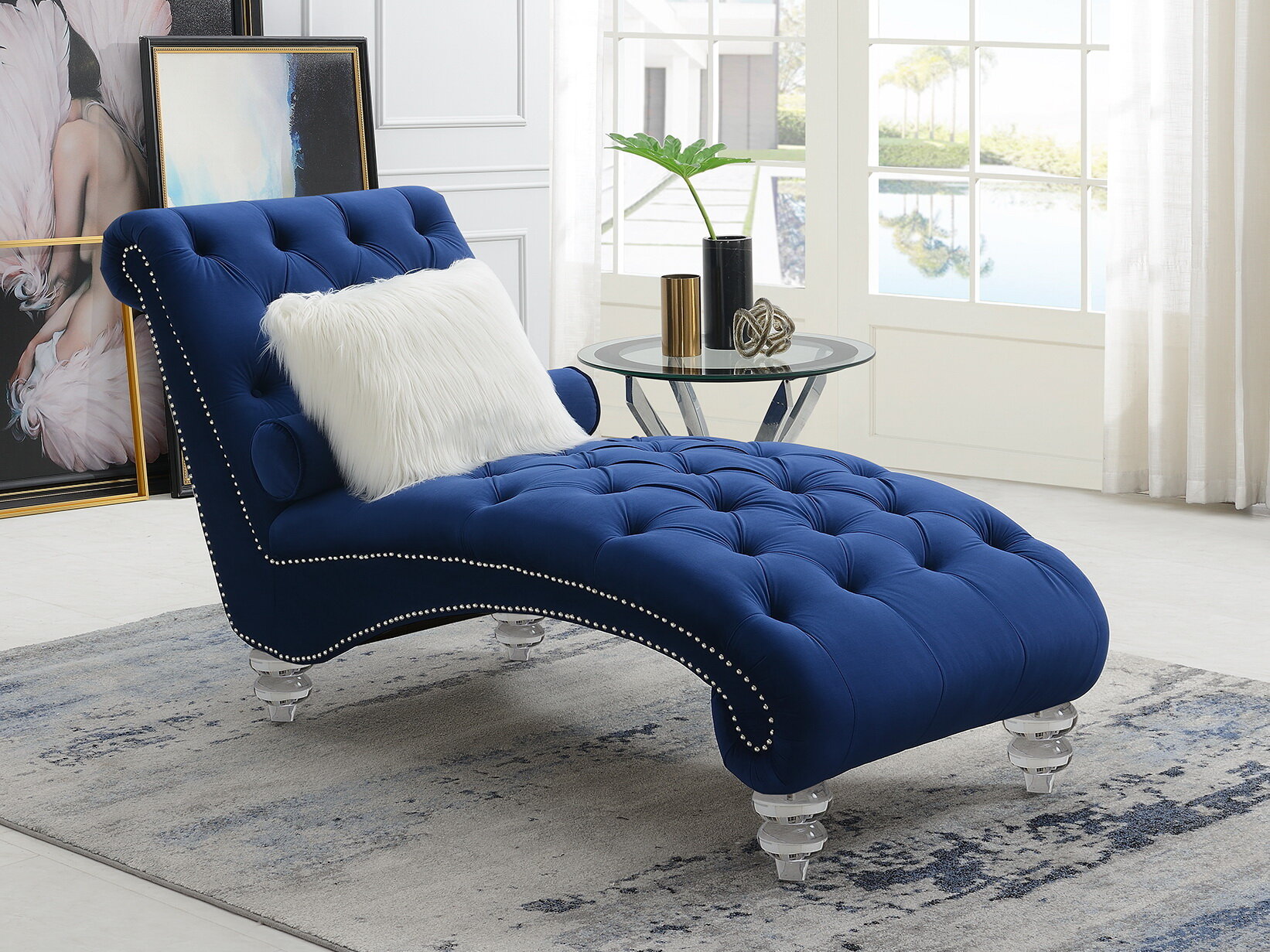 Trotwood Upholstered Chaise Lounge