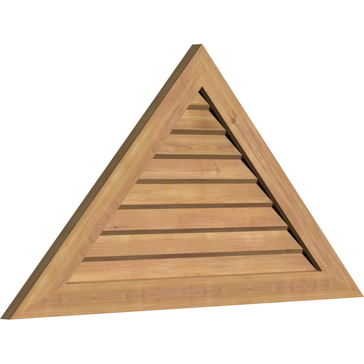 PCI Enterprises Pitch Wood Triangle Surface Mount Gable Vent Wayfair