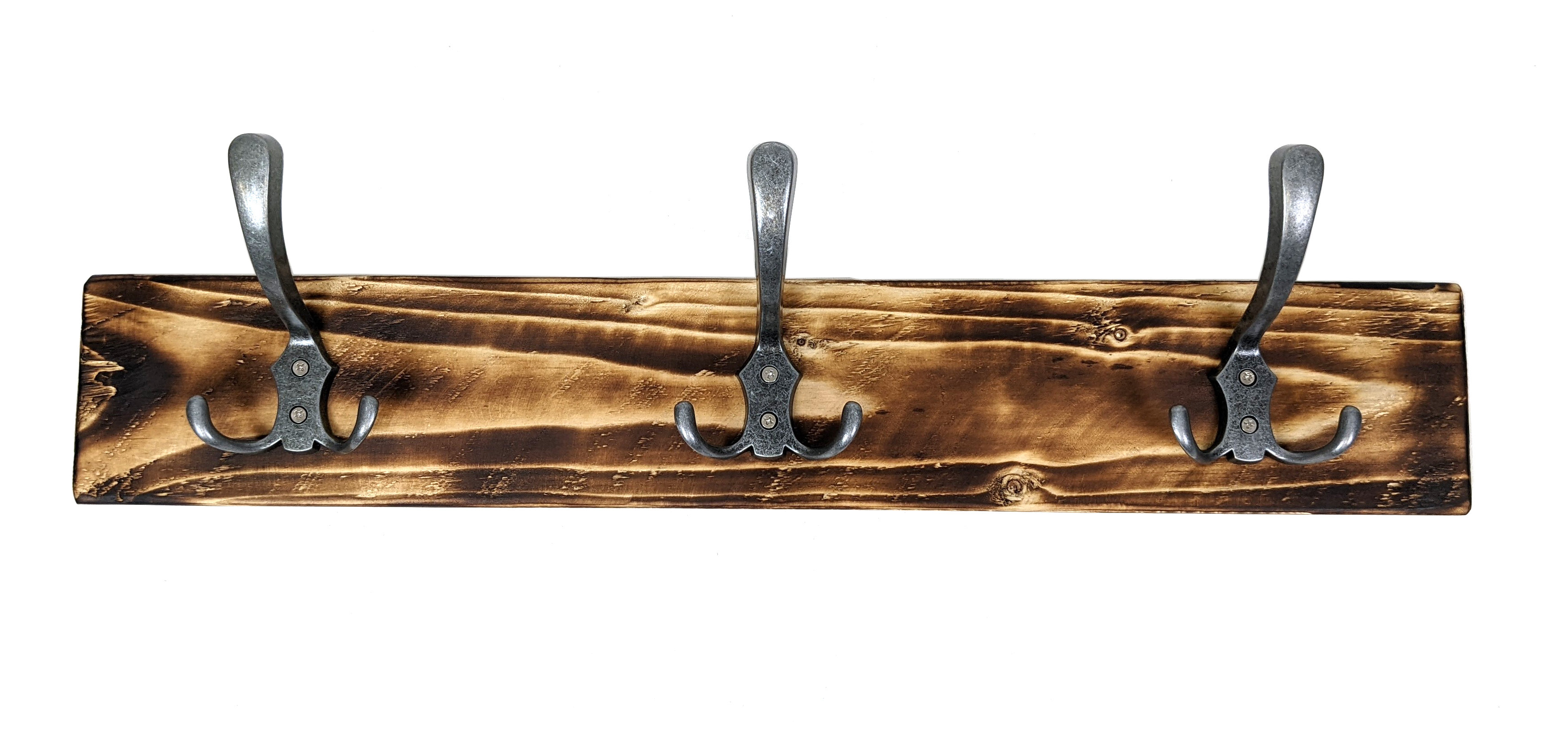 Alpen Home Allbritton Solid Wood 8 Hook Wall Mounted Coat Rack