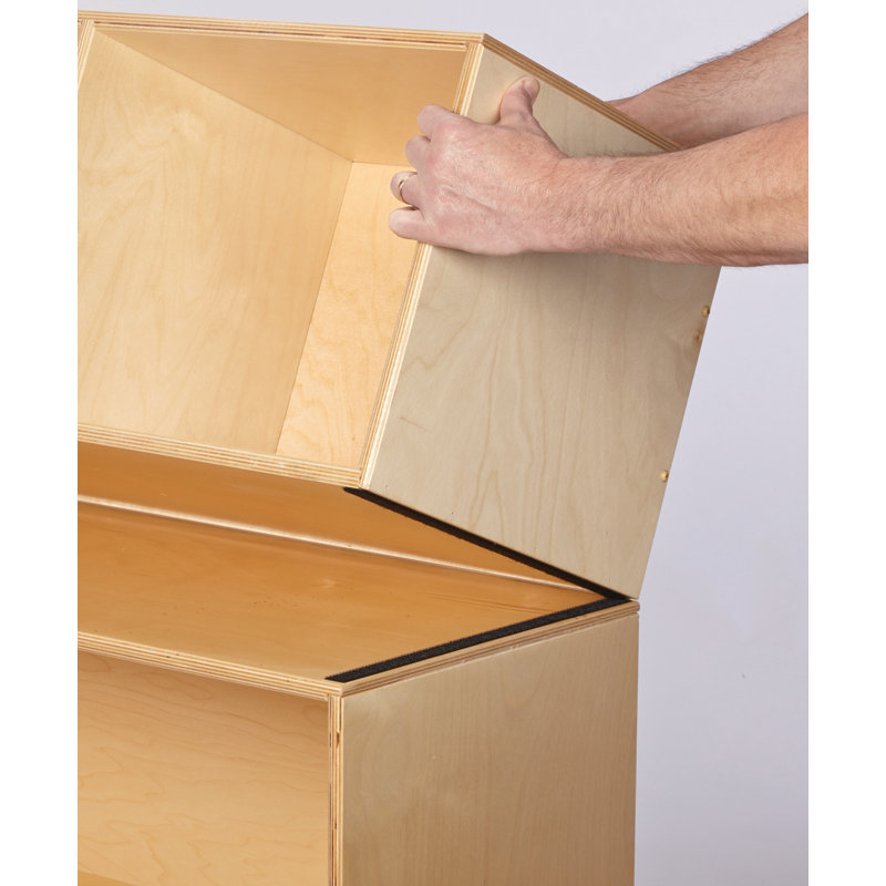 Childcraft Stackable 3 Compartment Cubby & Reviews | Wayfair