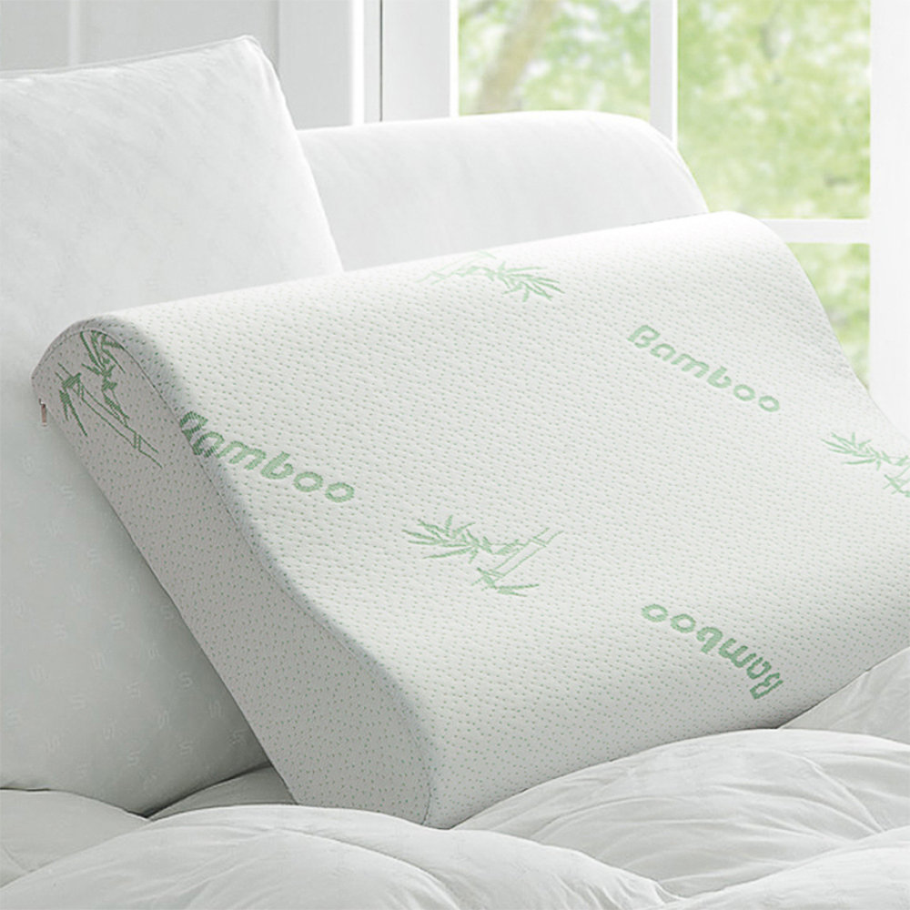 Alwyn Home Rayon From Bamboo Memory Foam Pillow Cooling Hypoallergenic