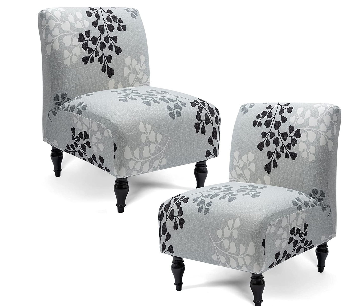 LScience Armless Accent Chair Cover Slipcover,Slipper Chair Stretch