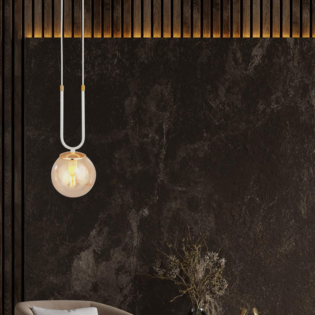 EMIBIG Lighting Kugel-Pendelleuchte 1-flammig Glam