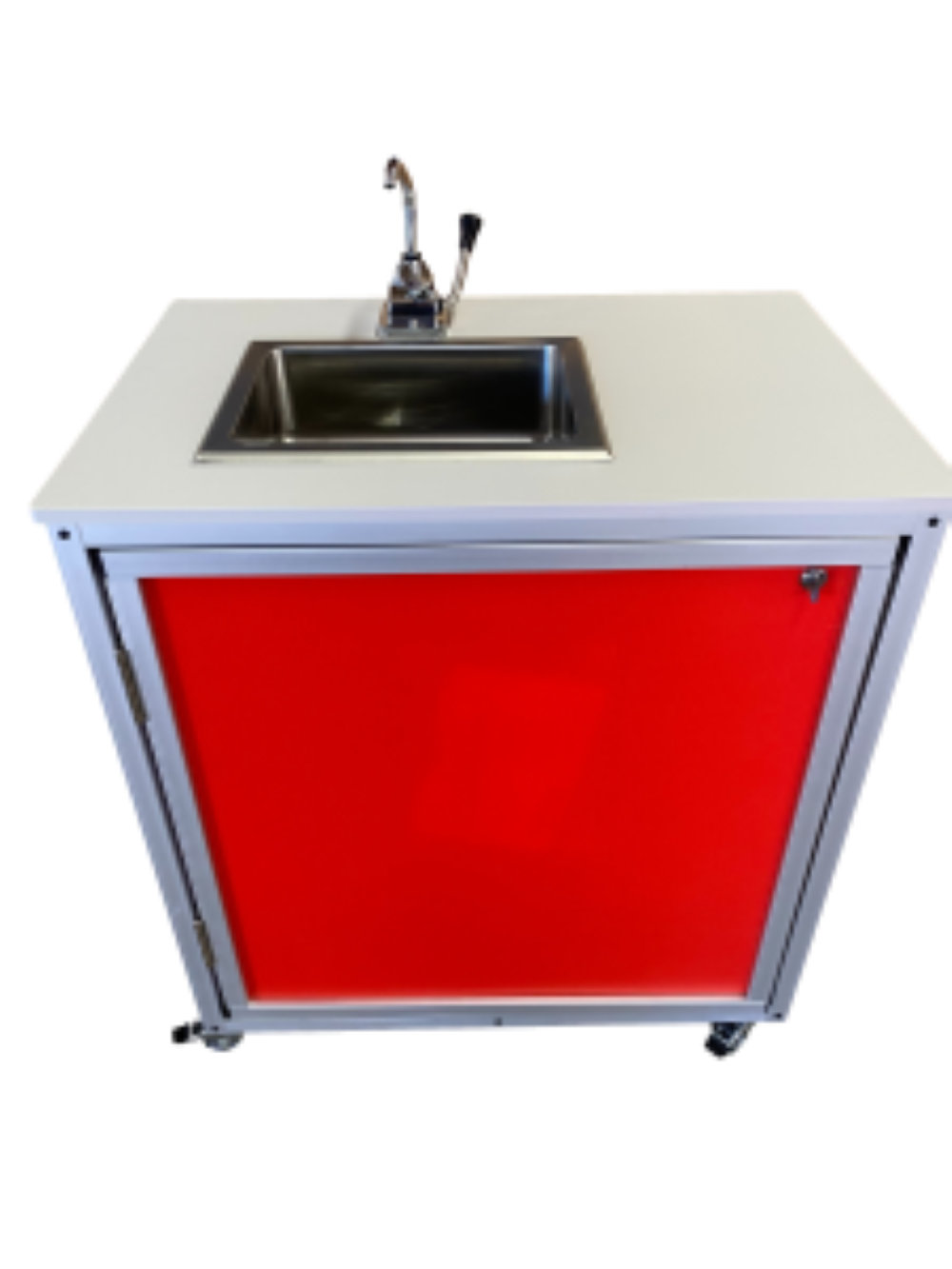 MONSAM Portable Sink 27" L x 18" W Portable Service Sink with Faucet