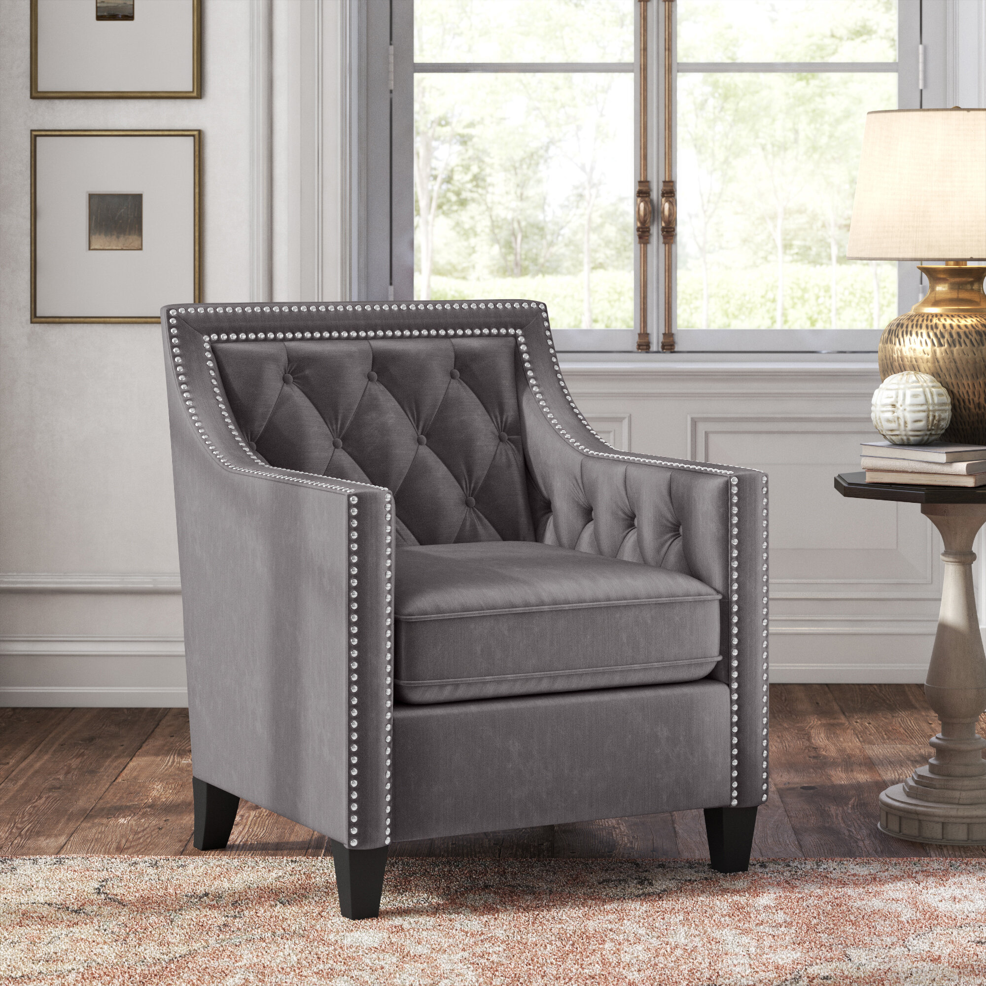 Opry 29” Wide Tufted Armchair
