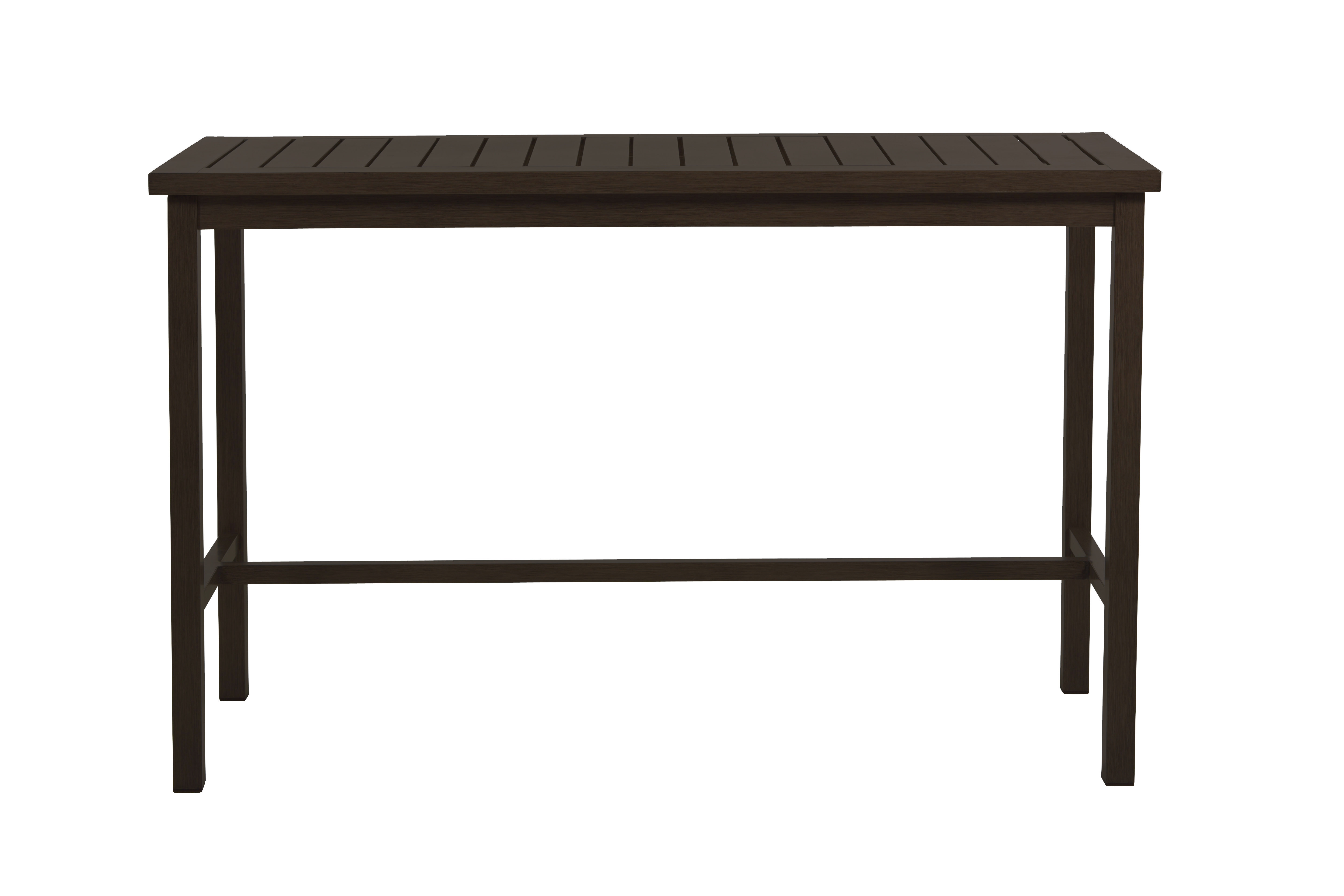 Summer Classics Club Aluminum Metal Outdoor Bar Table Wayfair