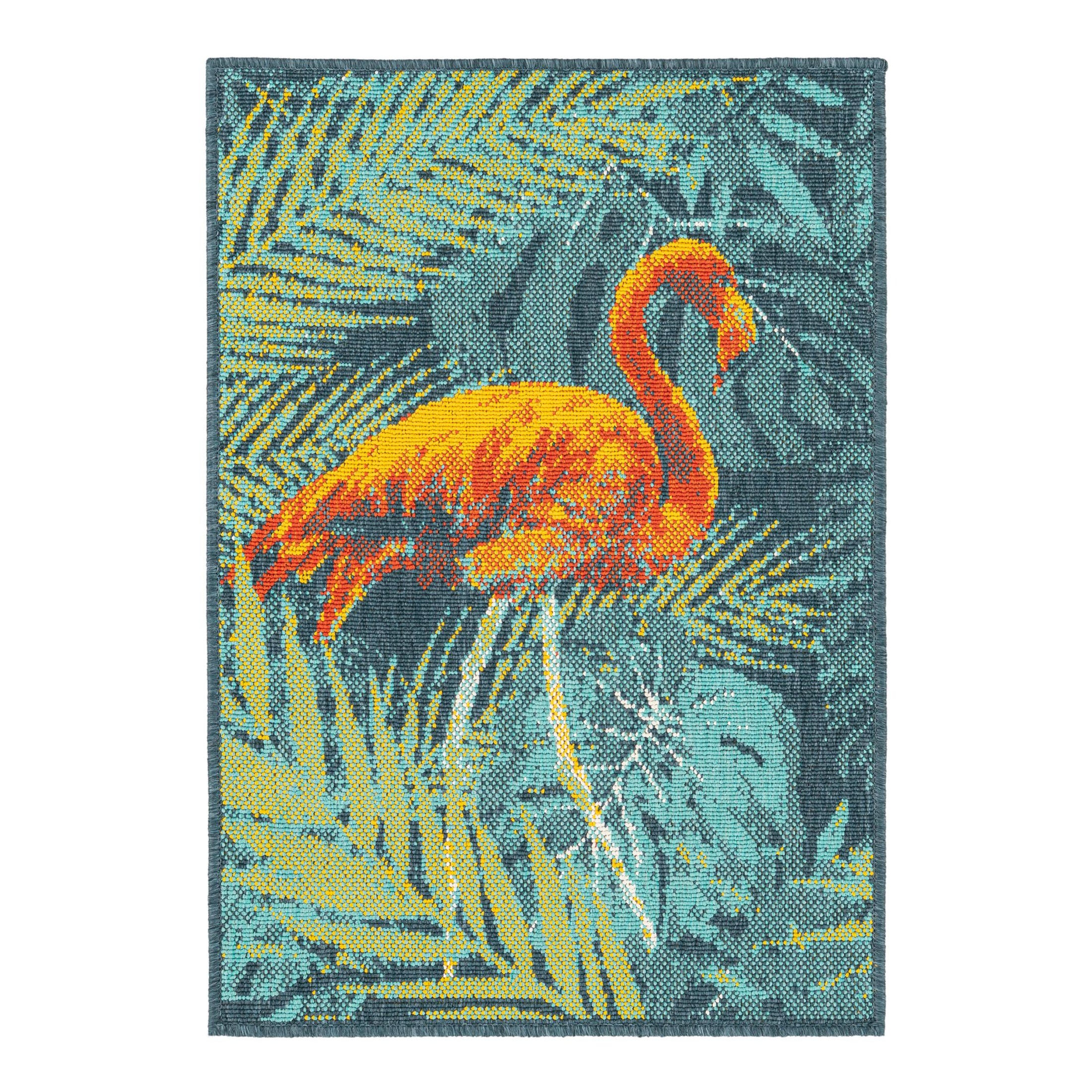 Unique Loom Green/Blue Indoor/Outdoor Rug Wayfair