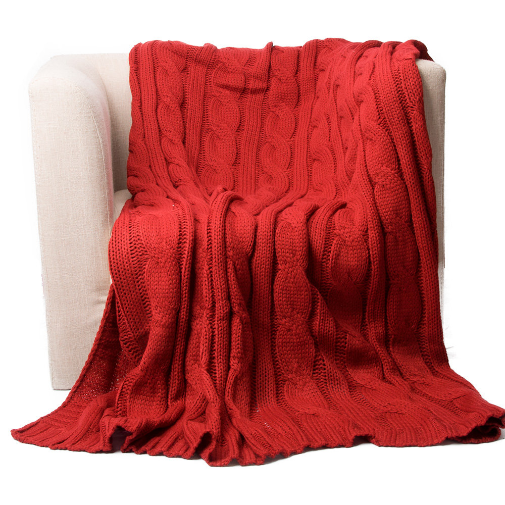 red throw
