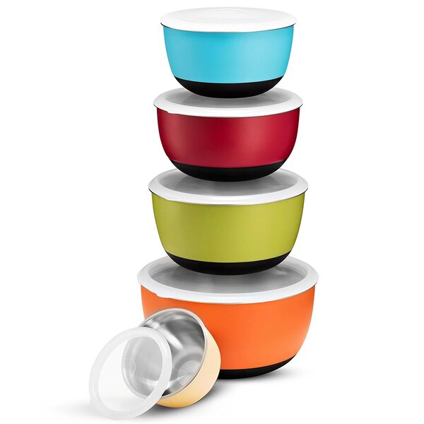 Details about   Soup Bowls Snacks Bowls Plastic Mixing Bowl Set 800ml Multicolour Set of 4 