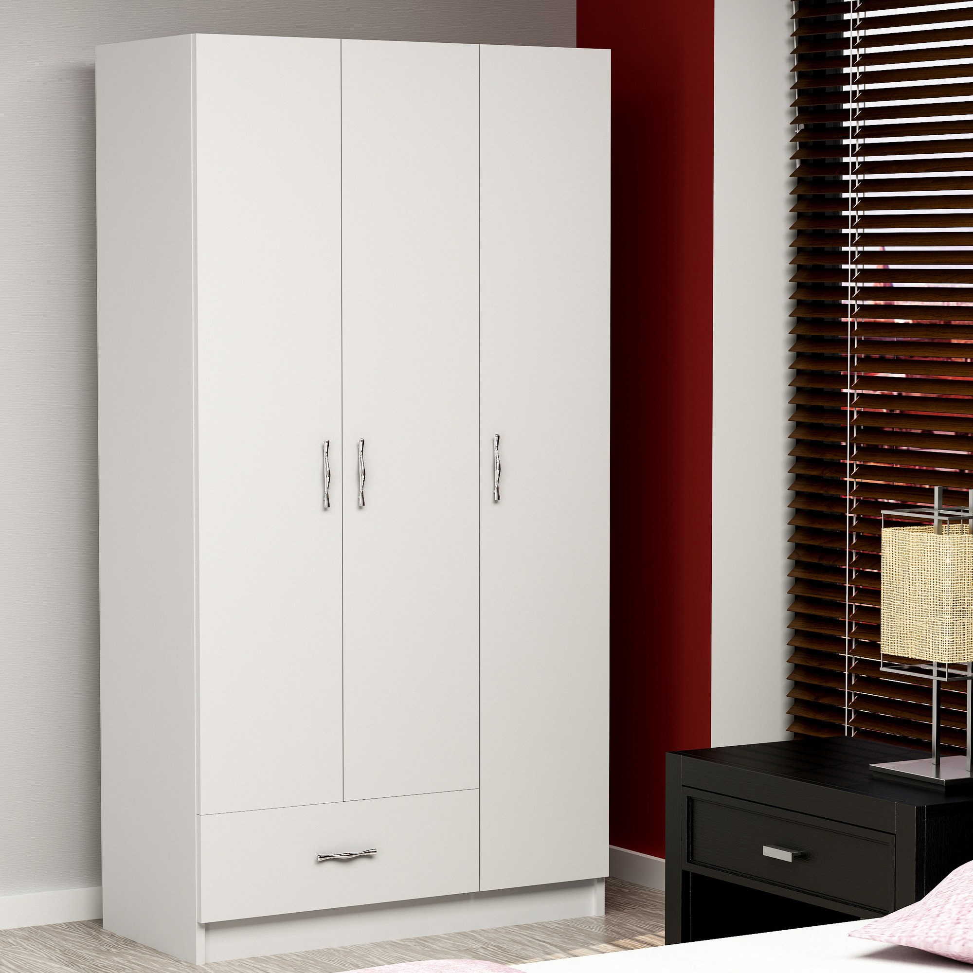 Bless international Manufactured Wood Armoire Wayfair