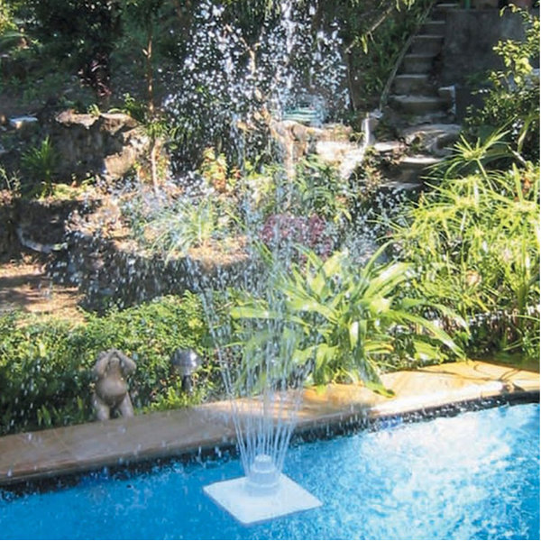 Garden Waterfall Pool Pond Fountain Outdoor Cascade Stainless Steel Decor 6 Size 