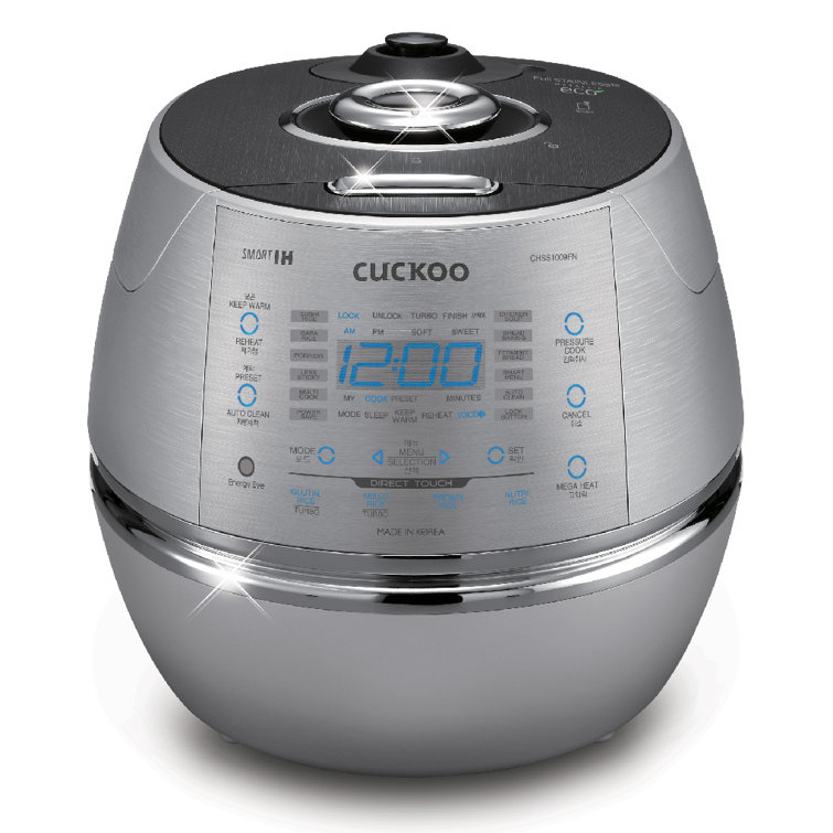 cuckoo rice cooker stainless steel inner pot