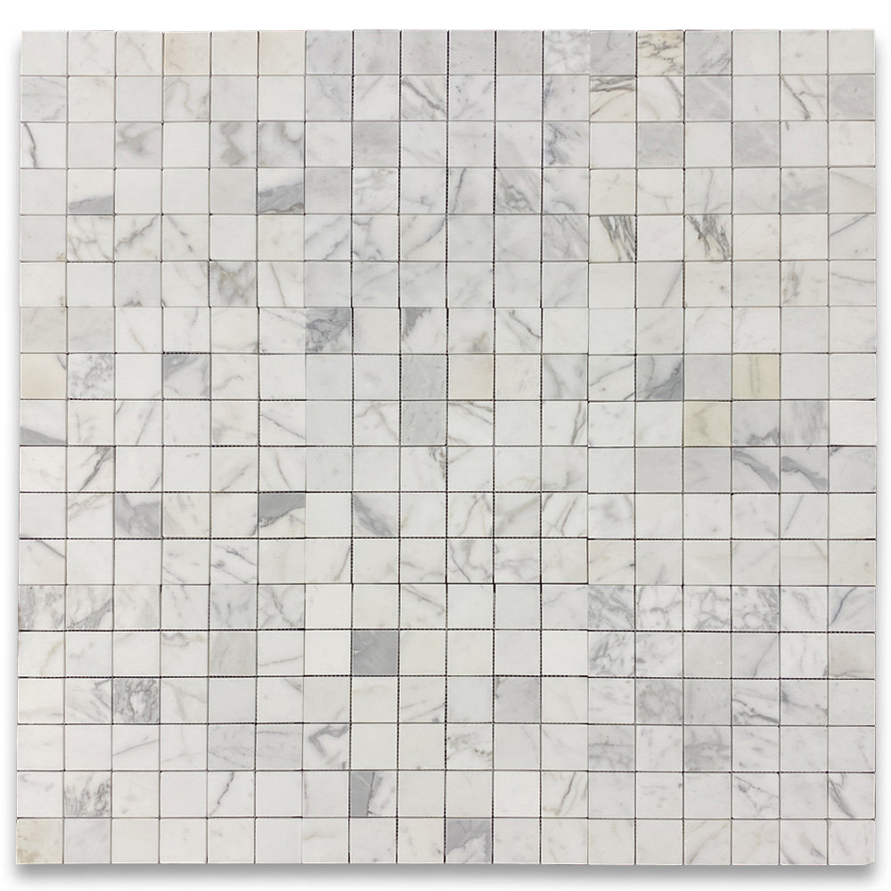 Marble Online 12" x 12" Marble Mosaic Wall & Floor Tile Wayfair
