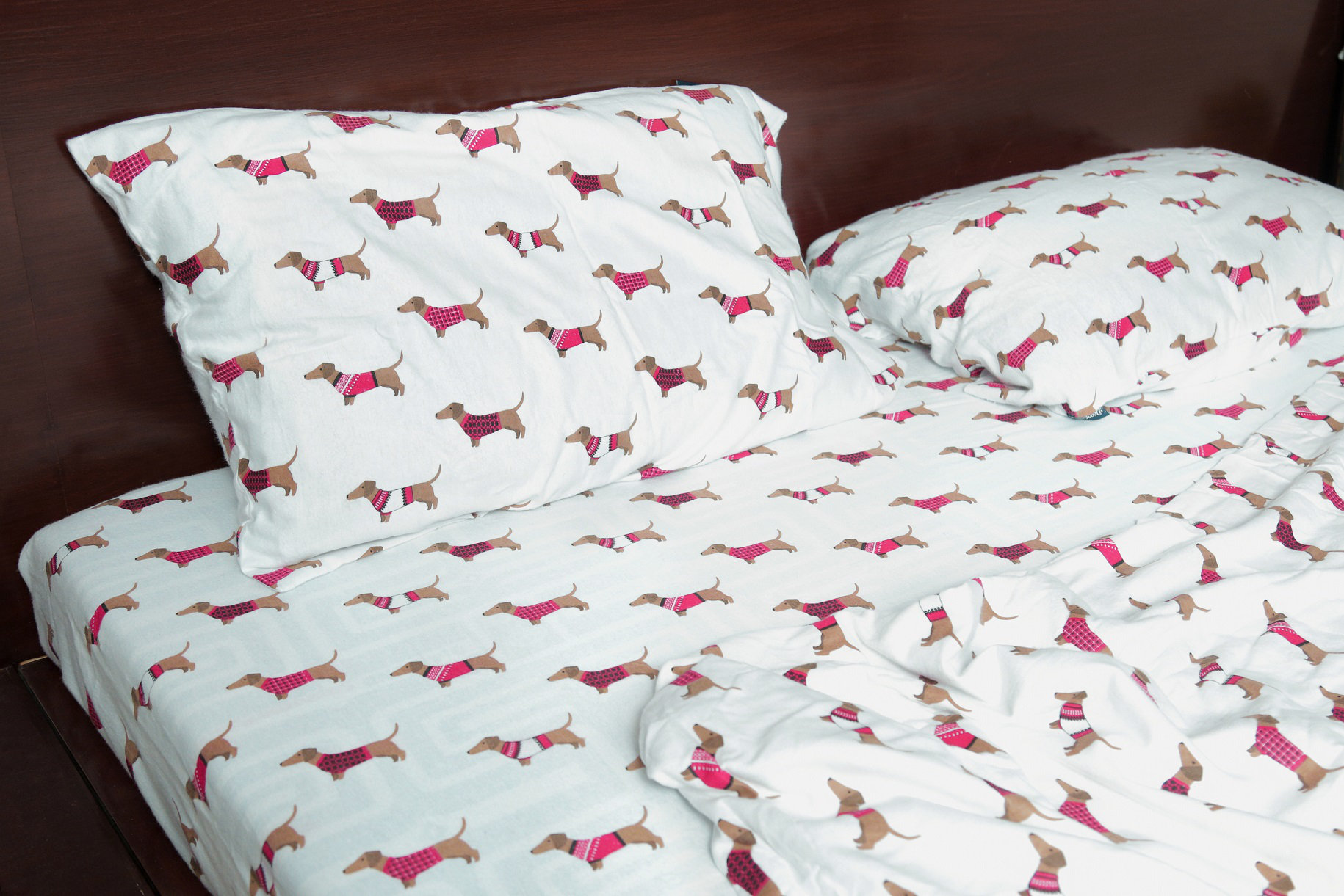 Dearfoams 100% Cotton Flannel 