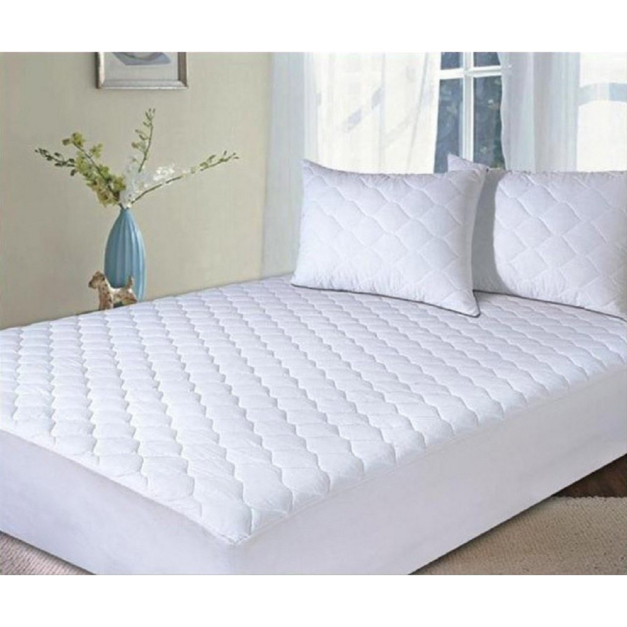 White Noise Moriah Hypoallergenic and Waterproof Fitted Mattress