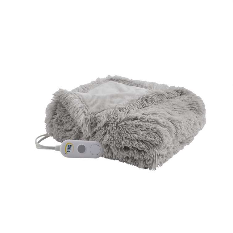warm and cozy heated throw