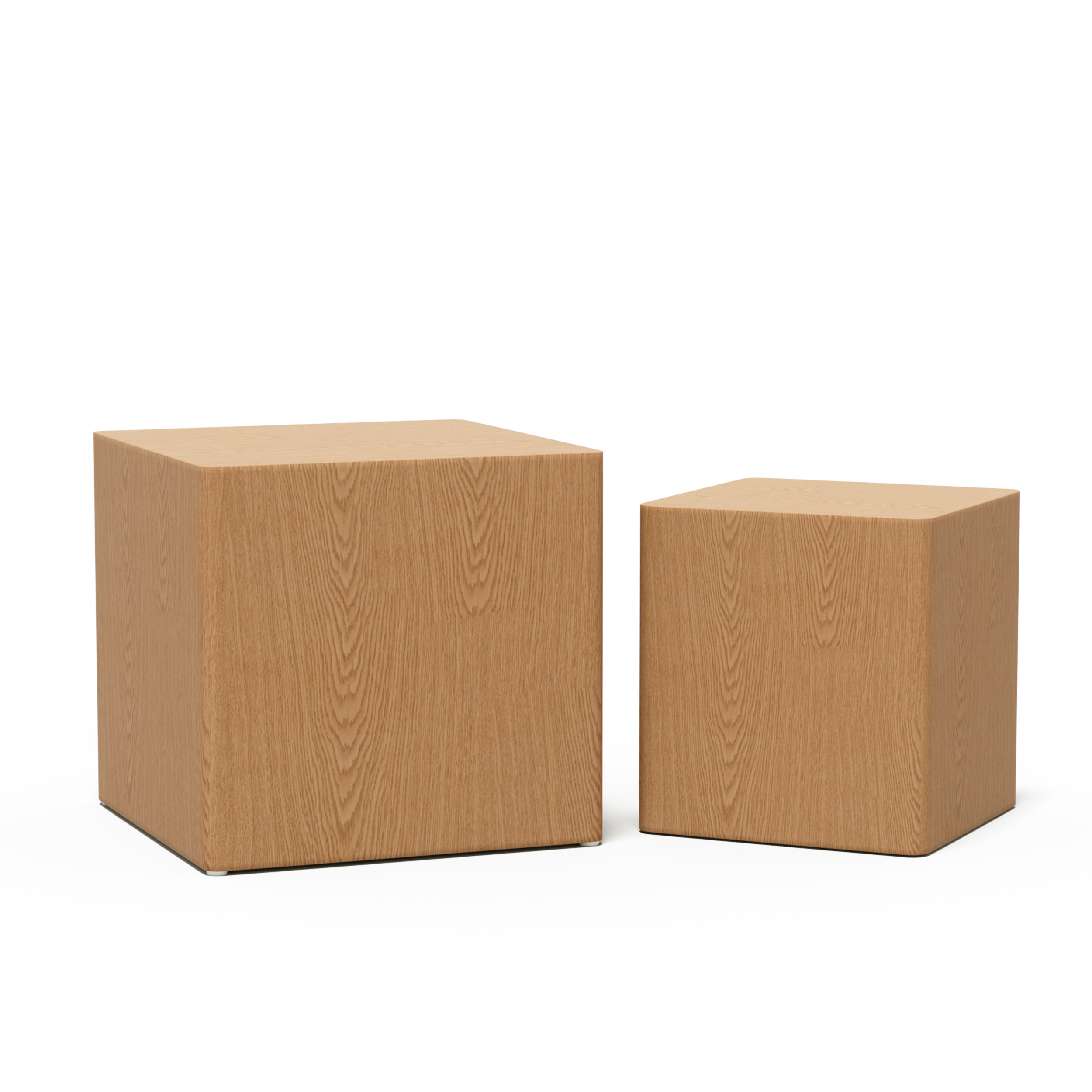 Ebern Designs Vannia 38'' Tall Drum End Table Set Wayfair