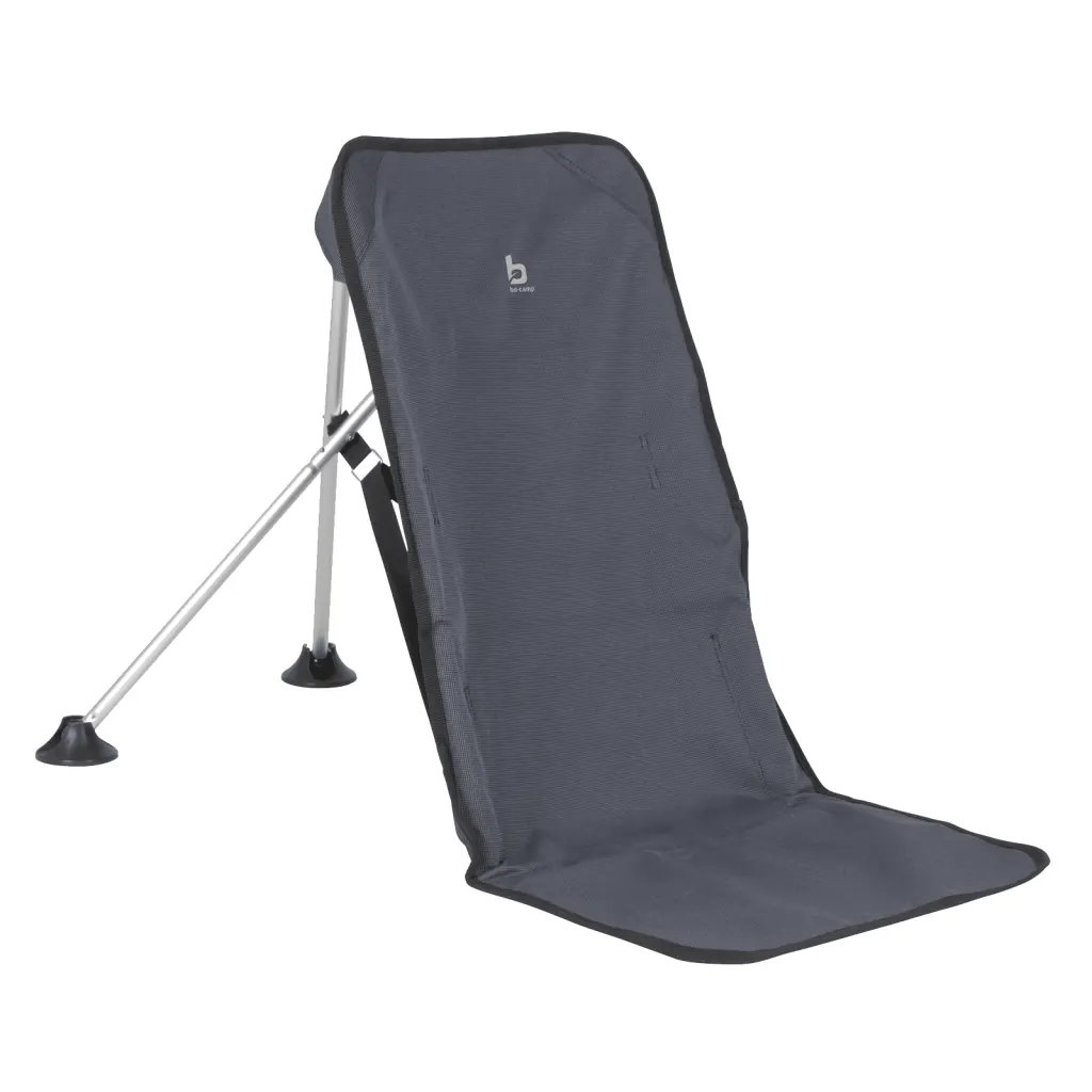 Bo-Camp Camping Chair Aluminium Anthracite gray