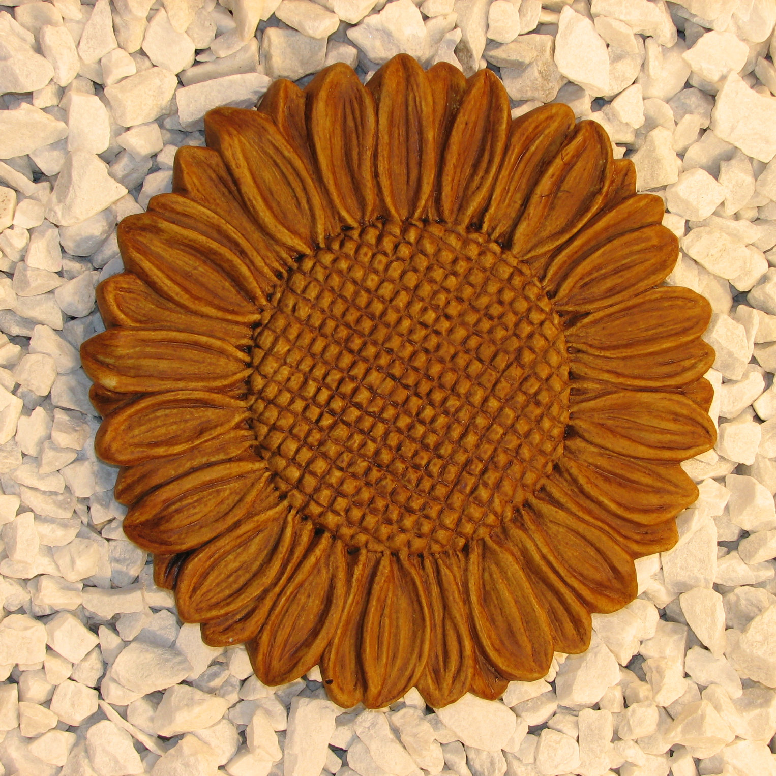 Nichols Bros. Stoneworks Sunflower Stepping Stone & Reviews Wayfair
