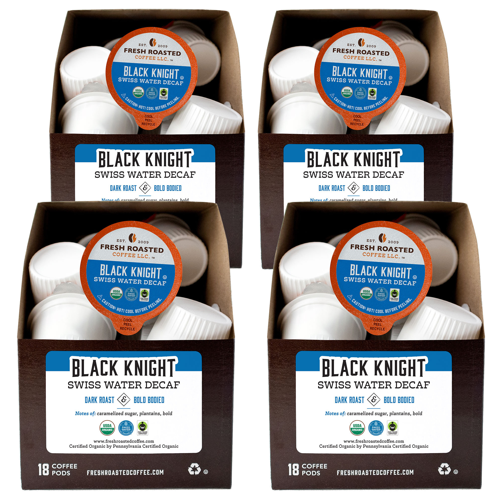 Fresh Roasted Coffee Organic Black 