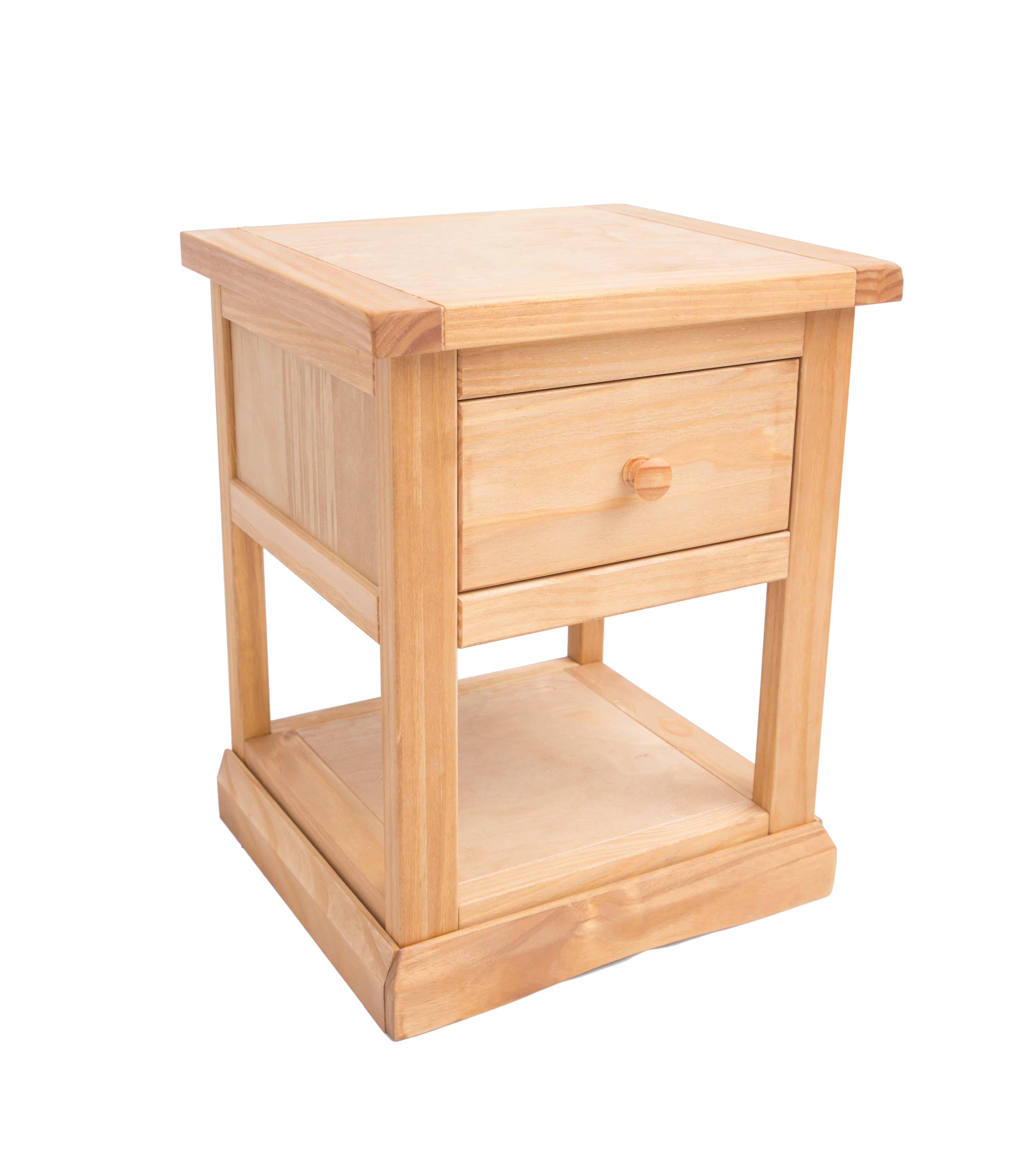 Marlow Home Co. Dania Solid + Manufactured Wood Bedside Table Wayfair