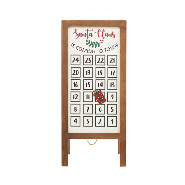 Advent Calendar With Pockets | Wayfair
