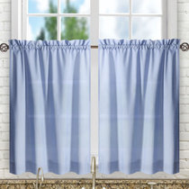 Wayfair | Gray & Silver & Yellow & Gold Valances & Kitchen ...