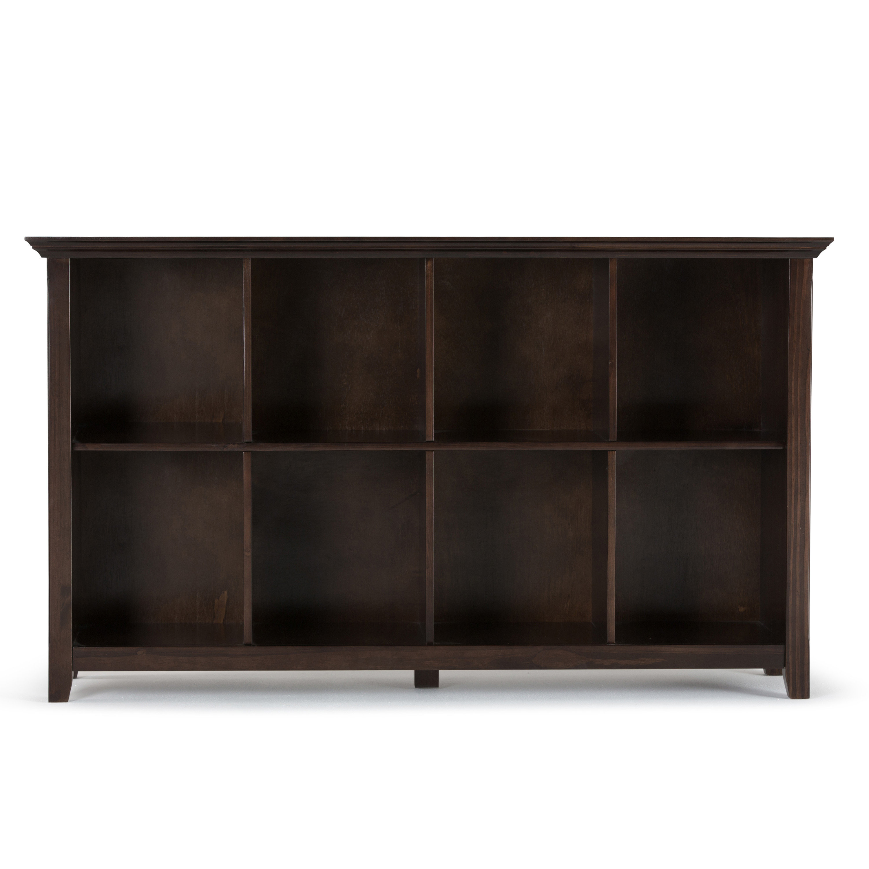 Lark Manor 33'' H x 57'' W Solid Wood Cube Bookcase & Reviews Wayfair