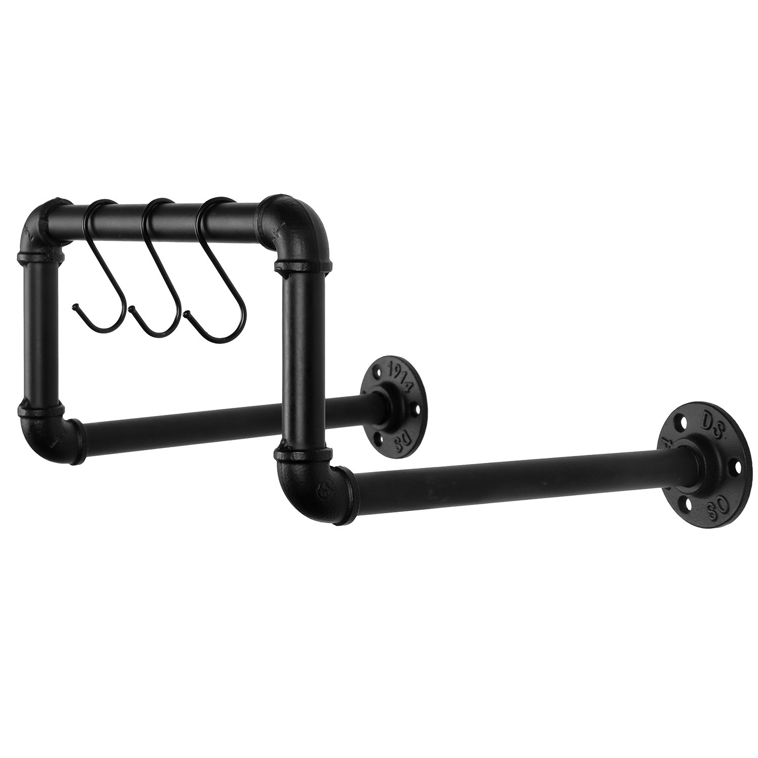 Williston Cedrial Pipe Skateboard Wall Mounted Sports Rack Wayfair