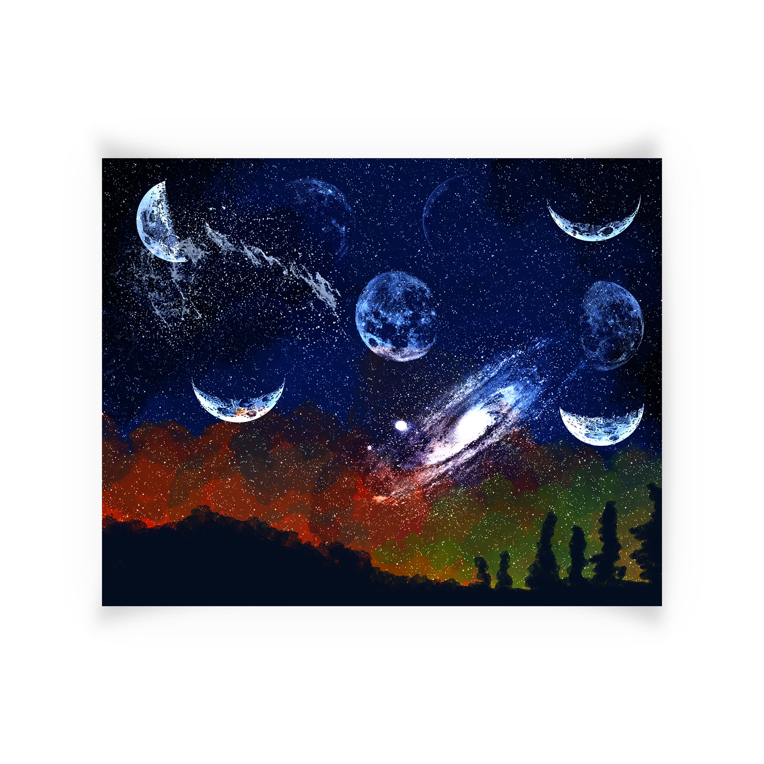 Nature Creative Celestial Magic Wall Art Wayfair