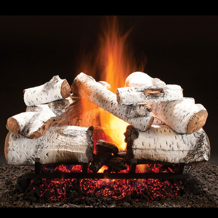 HargroveGasLogs Aspen Vented Natural Gas/Propane Fireplace Log Set | Wayfair