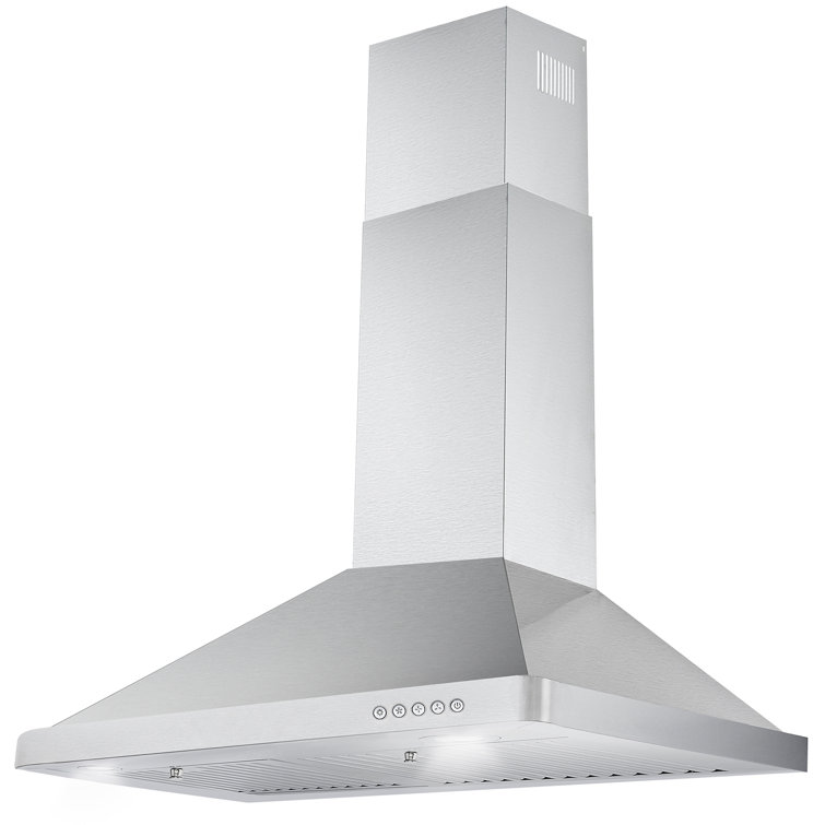 ductless stainless steel range hood