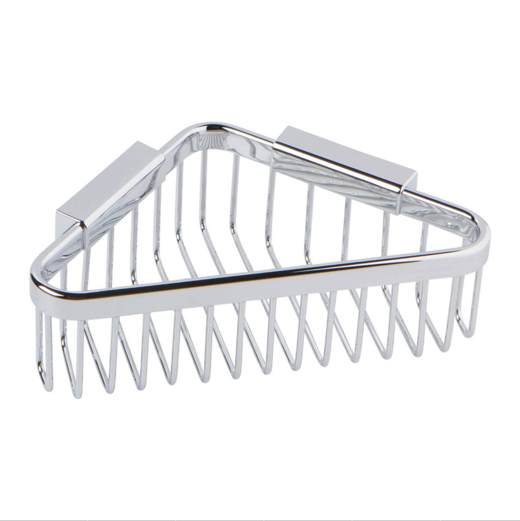 Ginger Hotelier Drill & Screw Mount Shower Basket & Reviews Wayfair