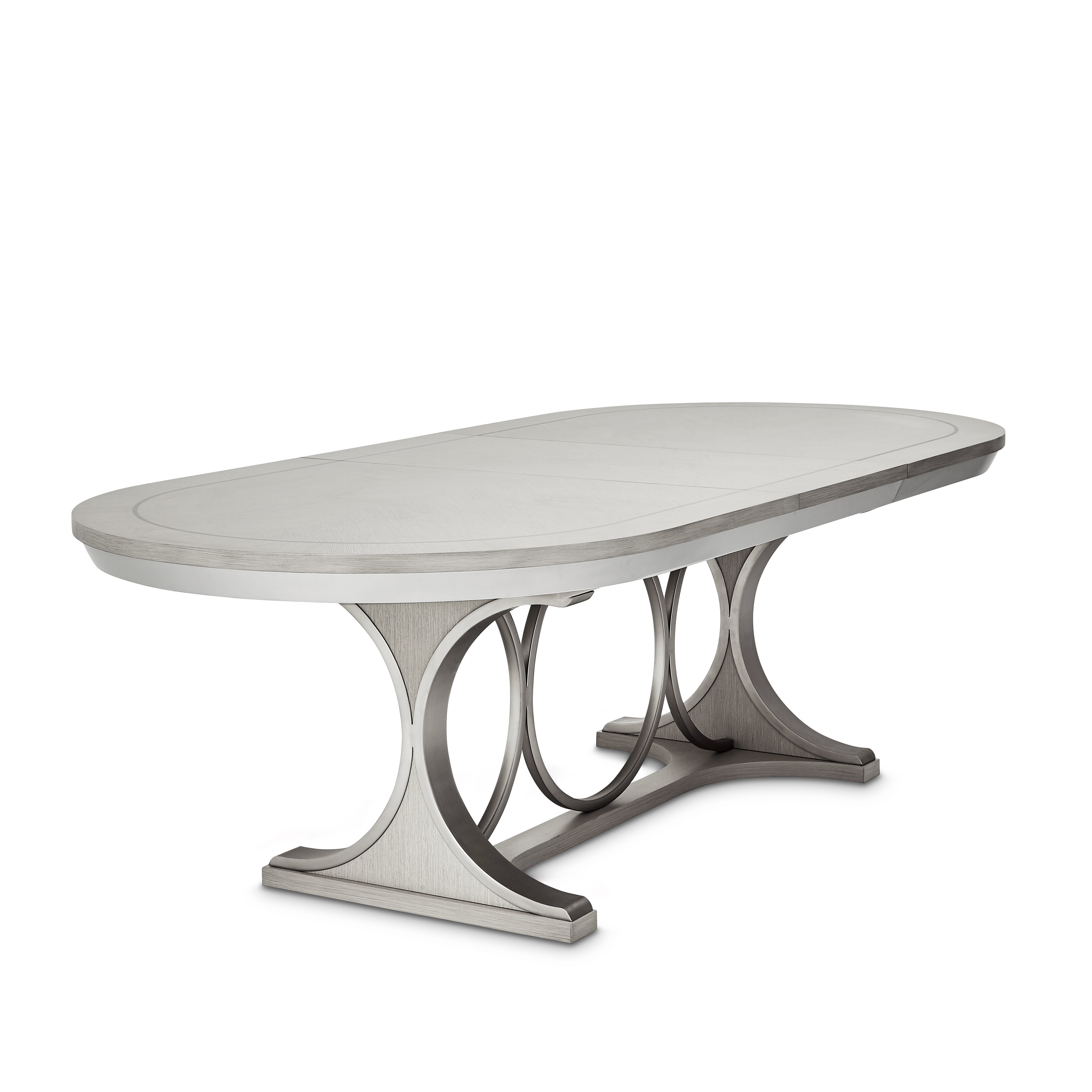Michael Amini Eclipse Extendable Oval Dining Table Wayfair
