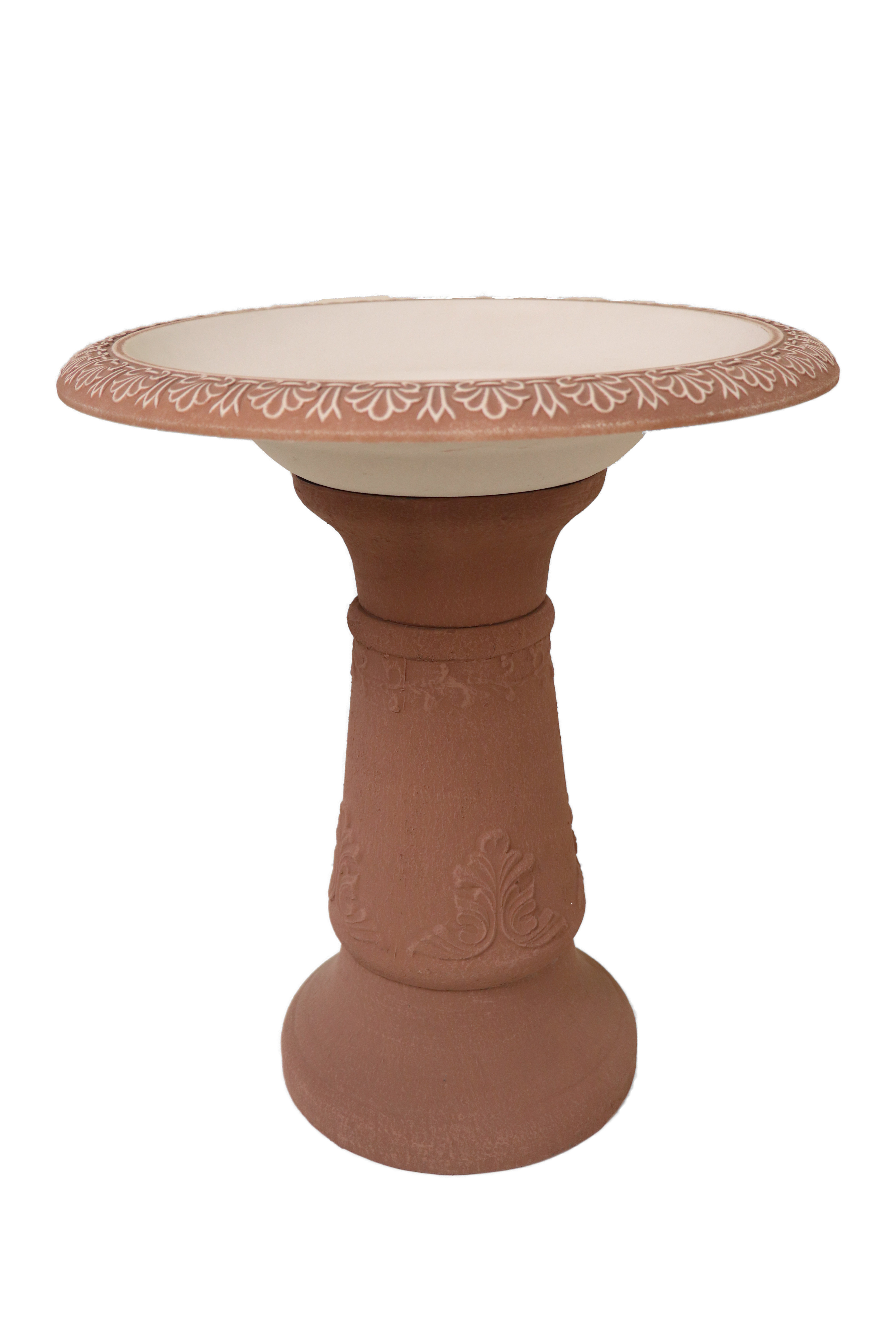 Alcott Hill® Dusty Rose Bird Bath Wayfair