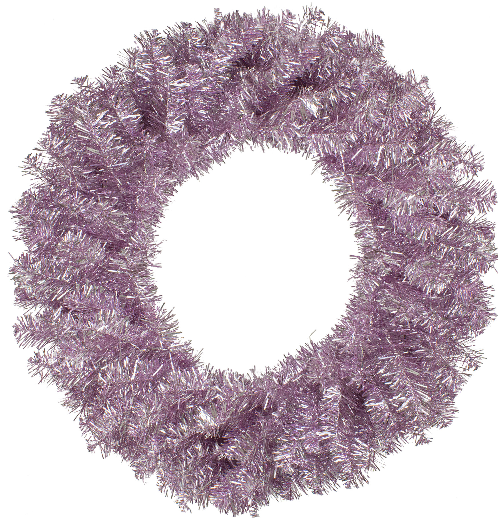 Northlight 24" Metallic Artificial Double Tinsel Christmas Wreath